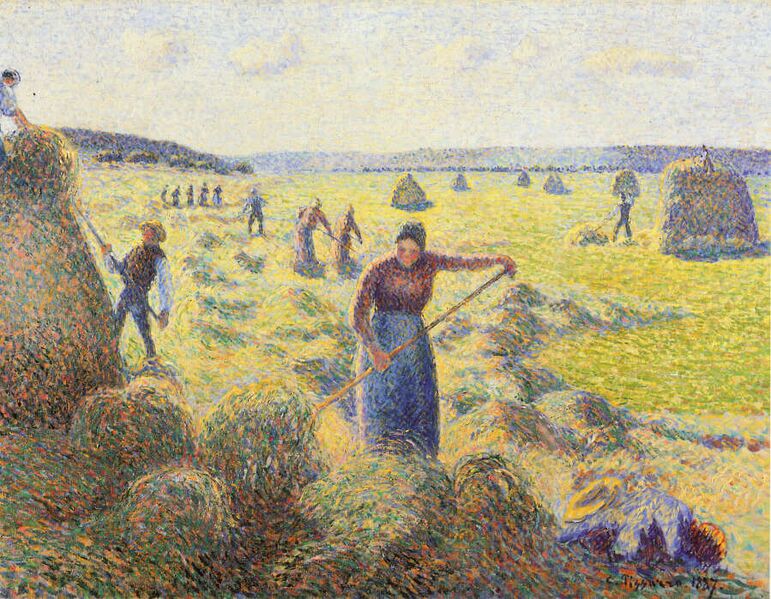 Fájl:Pissarro recolte-des-foins.jpg