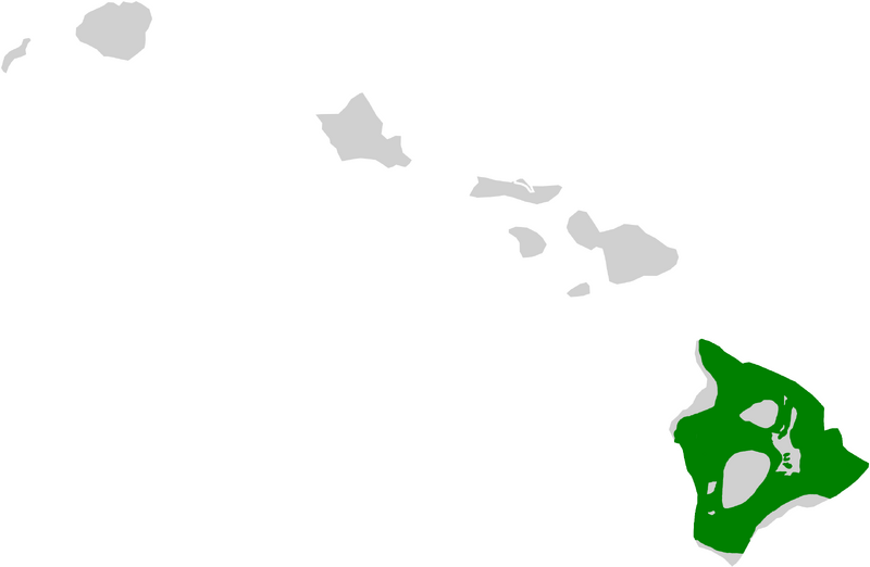 Fájl:Hemignathus wilsoni range.png