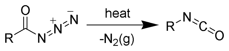 Fájl:Curtius Rearrangement Scheme.png
