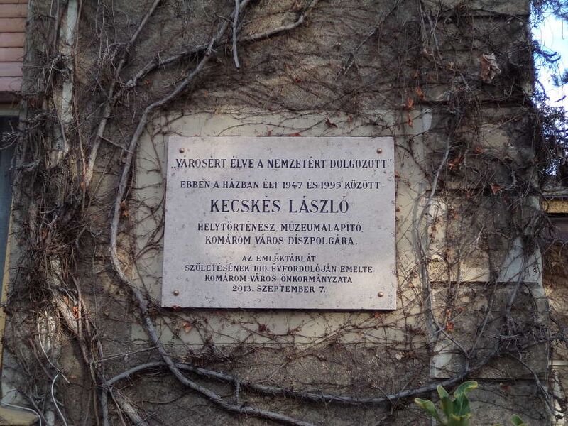 Fájl:Kecskés László ház emléktábla.jpg