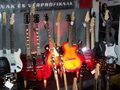 Dimavery márkájú gitárok stratocaster, Les Paul és kétnyakú kivitelezésekben[5]