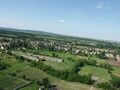 Falurészlet madártávlatból